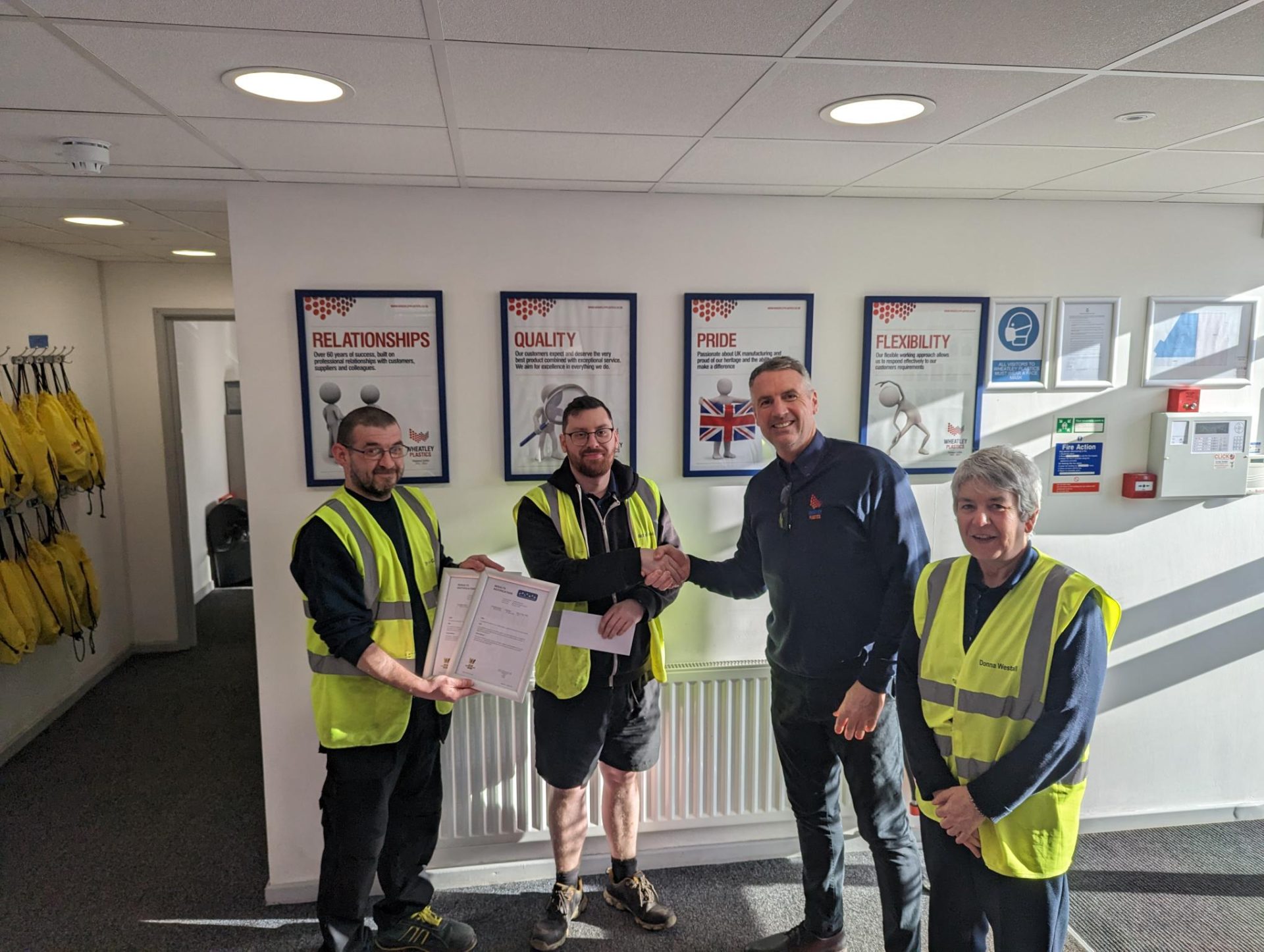 Michal Sekula passes his course